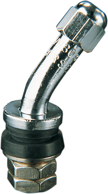 PARTS UNLIMITED Valve Stem - Angled - Chrome MC945