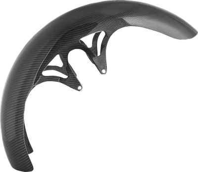 ARLEN NESS Front Fender - Wrapper - 21" - Carbon Fiber/Gloss - HD Touring '99-'13 210-082