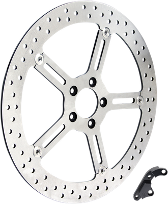 ARLEN NESS Big Brake Rotor - 15" - Front Right - Harley-Davidson 02-973