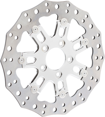 ARLEN NESS Front Rotor - 7 Valve - 11.8" - Chrome 33-10302-202