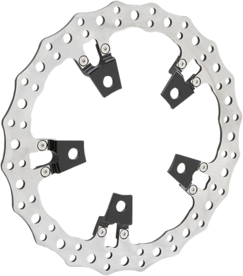 ARLEN NESS Jagged Left Brake Rotor - Touring - 14" 02-950