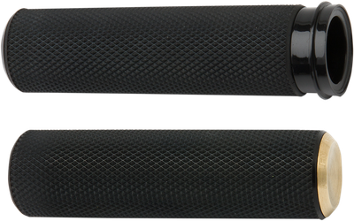 ARLEN NESS Knurled Grips - TBW - Brass 07-334
