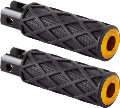 ARLEN NESS Diamond Foot Pegs - Driver - Gold 400-057