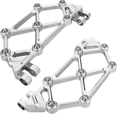 ARLEN NESS Mini Diamond Floorboards - Driver - Chrome - FL 410-046