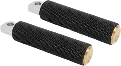 ARLEN NESS Knurled Foot Pegs - Brass - FX/FL '18-'26 07-944