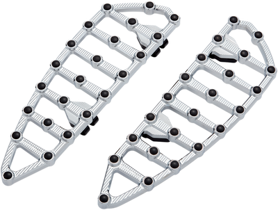 ARLEN NESS MX Driver Floorboards - Chrome 06-890