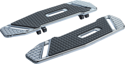 ARLEN NESS SpeedLiner Floorboards - Driver - Chrome 410-022
