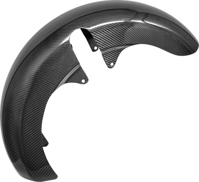 ARLEN NESS Front Fender - Fat Wrapper - 18" - Carbon Fiber - HD Touring '24-'26 210-042