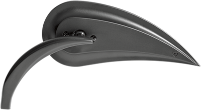 ARLEN NESS Mirror - Rad III - Side View - Teardrop - Black - Left 13-092
