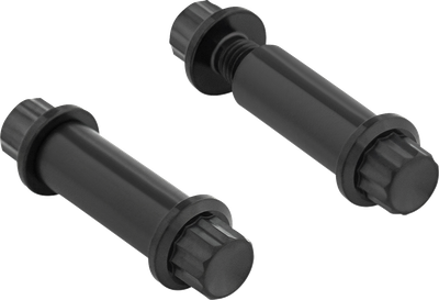 ARLEN NESS Bolt Kit - Footpeg - 12-Point - Titanium - Black 300-801
