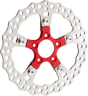 ARLEN NESS Rotor Mount - Ness Wheel - Red 33-106