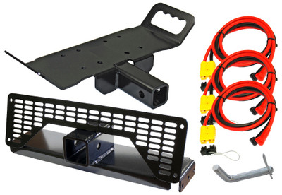 KFI PRODUCTS Hitch - Upper Front Receiver - 2" - Polaris Ranger 100675