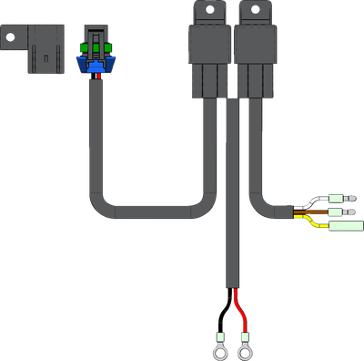 KFI PRODUCTS Actuator Relay Harness Replacement ACT-HAR