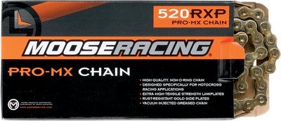 MOOSE OFFROAD 520 RXP - Pro-MX Chain - 112 Links - Gold M574-00-112