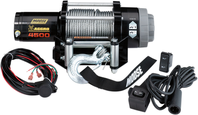 MOOSE OFFROAD 4500 lb Winch - Wire Rope - 50' 104310