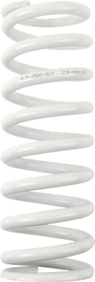 MOOSE OFFROAD Shock Spring - 63 mm OD - 57 n/mm - White 1312-1036