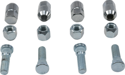 MOOSE OFFROAD Wheel Stud/Nut Kit - Front/Rear - Polaris Ranger 570/900/RZR 900 85-1129
