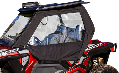 MOOSE OFFROAD Side Enclosure - Black - Polaris - RZR '15-'19 PRZR15SE-11