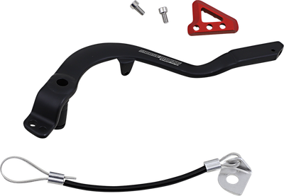 MOOSE OFFROAD Brake Pedal - Red - Honda 82-0108-21-11