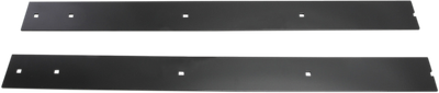 MOOSE OFFROAD Plow Wear Bar - Matte Black - 66" - 2 Piece 2557PFMTBLK