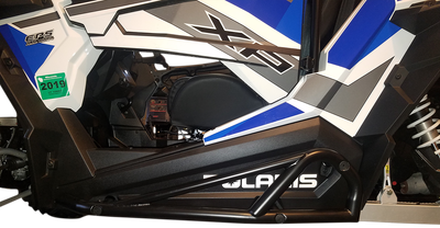 MOOSE OFFROAD Nerf Bars - Black - RZR 2-Seater 1004-BK