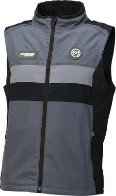 MOOSE OFFROAD Moto Vest - Gray/Black - Large 2830-0763