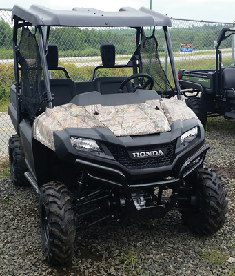 MOOSE OFFROAD UTV Roof - Two-Piece - Honda - Pioneer '14-'22 V000100-11056M