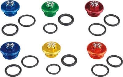 MOOSE OFFROAD Oil Cap Kit - Red - Honda T14-6302R