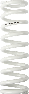 MOOSE OFFROAD Shock Spring - 47 mm OD - 35 n/mm - White 1312-0948