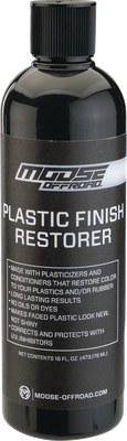 MOOSE OFFROAD Plastic Finish Restorer - 16 US fl oz. - Flip Top Bottle MORBO251216