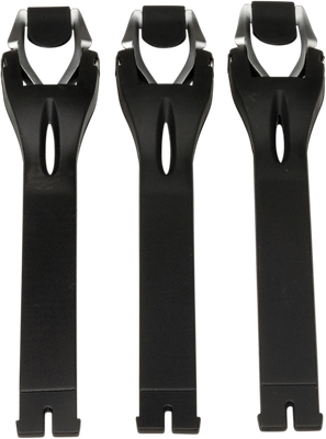MOOSE OFFROAD Strap/Buckle Kit - Long - Black 3430-0845