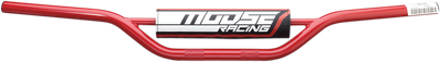 MOOSE OFFROAD Carbon Steel 7/8" Handlebar - CR Low - Red H31-1039R