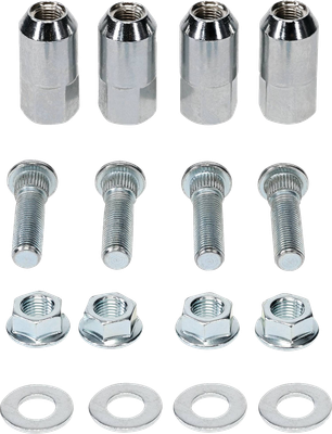 MOOSE OFFROAD Wheel Stud/Nut Kit - Front/Rear - Polaris 85-1127