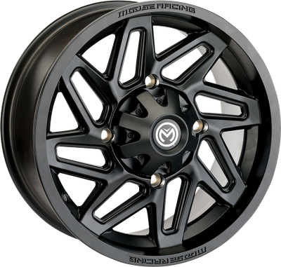 MOOSE OFFROAD Wheel - 361X - Rear - Black - 12x8 - 4/110 - 4+4 361MO128110MB4