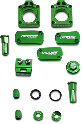 MOOSE OFFROAD Bling Pack - Green - KX250/450/XC M57-2002GN