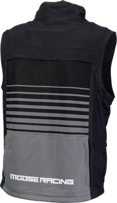 MOOSE OFFROAD Moto Vest - Black/Gray - 3XL 2830-0643