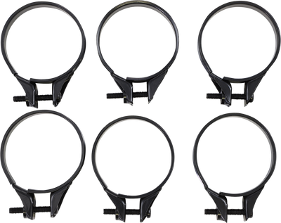 MOOSE OFFROAD Carburetor Clamps - 41-44 mm - 6-Pack 110-1044