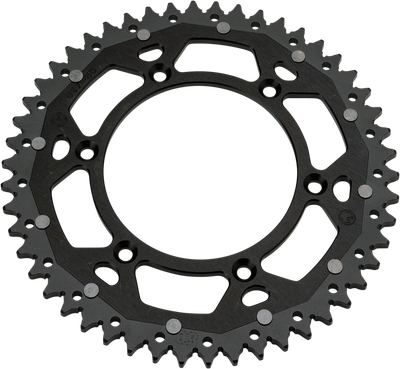 MOOSE OFFROAD Dual Sprocket - 51 Tooth - Black - Kawasaki/Suzuki 1210-460-51-10X