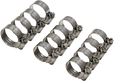 MOOSE OFFROAD Radiator Hose Clamp Kit - Kawasaki CK KAW-74