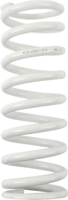 MOOSE OFFROAD Shock Spring - 63 mm OD - 54 n/mm - White 1312-1035