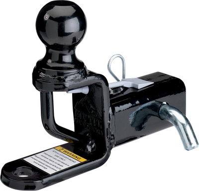 MOOSE OFFROAD Trio Hitch - 2" - Ball Mount - 3" Rise TMP2