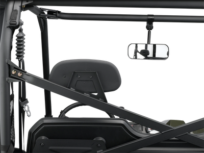 MOOSE OFFROAD Mirror - Auto-Style - Rear View - Wide Angle - Rectangle - Black - 1-3/4" 56-18050A