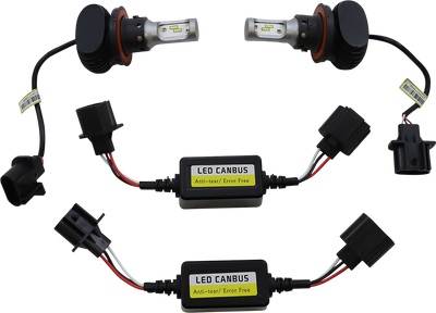 MOOSE OFFROAD Replacement Headlight Bulbs - LED - Kawasaki/Polaris Q20-5001