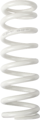 MOOSE OFFROAD Shock Spring - 63 mm OD - 57 n/mm - White 1312-0983