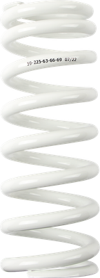 MOOSE OFFROAD Shock Spring - 59 mm OD - 63/66/69 n/mm - White 1312-1015