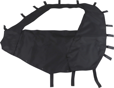 MOOSE OFFROAD Side Enclosure - Black - Yamaha - Viking YVSE-11