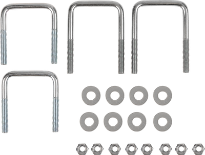 Mounting hardware shown with Moose plow mount 2841PF
