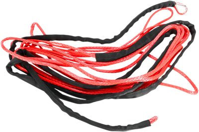MOOSE OFFROAD Winch Rope - Red - 1/4" x 50' 700-2150