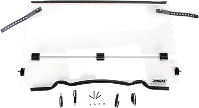 MOOSE OFFROAD Full Folding Windshield - RZR LEMA100-0031