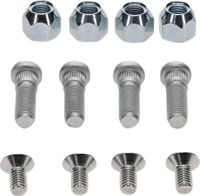MOOSE OFFROAD Wheel Stud/Nut Kit - Front/Rear - Can-Am Commander/Outlander 85-1147